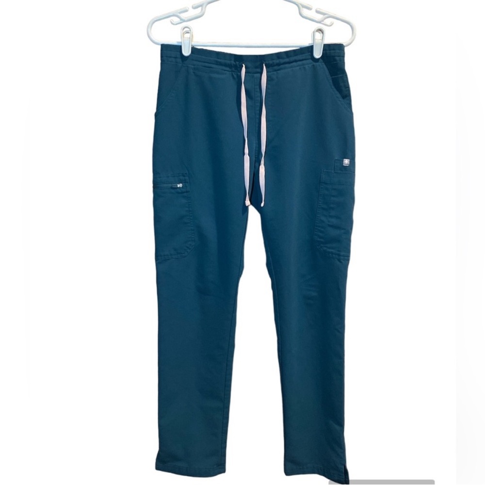 Figs Straight Leg Yola Skinny Scub Pants